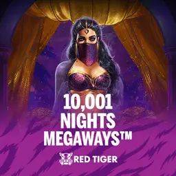 10001 Nights Megaways Arabian-themed slot with genie and lamp