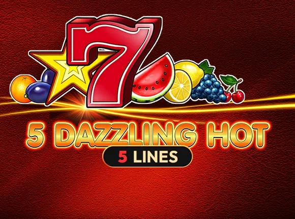 5 Dazzling Hot compact fruit slot with 5 paylines