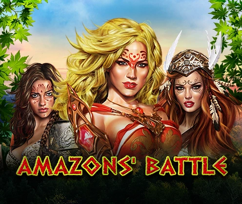 Amazons' Battle Bell Link Spielautomat mit Kriegerthema
