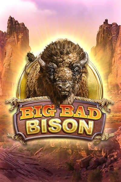 Big Bad Bison Spielautomat mit Wildwest-Thema