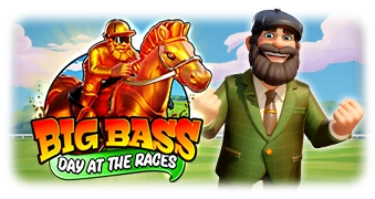 Big Bass Day at the Races slot machine horse racing theme
