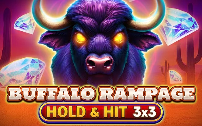 Buffalo Rampage Hold & Hit 3x3 small grid slot