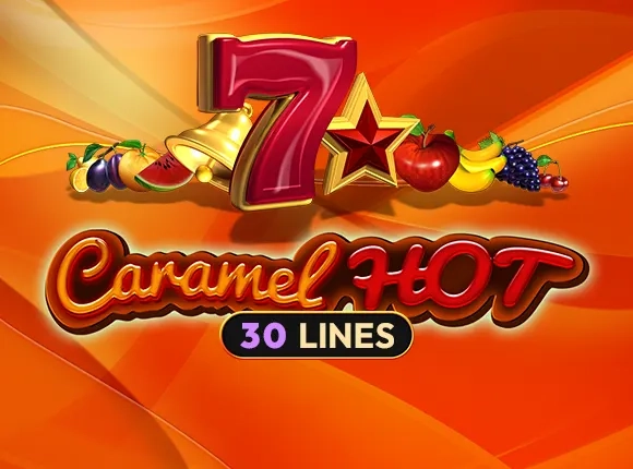 Caramel Hot Spielautomat mit klassischen Fruchtsymbolen