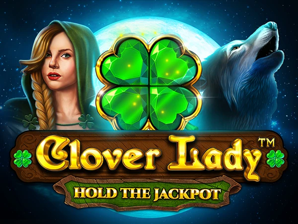 Clover Lady Irish-themed slot with leprechaun lady
