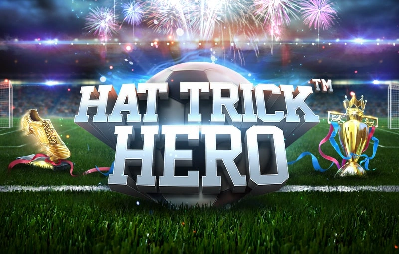 Hat Trick Hero soccer-themed slot with football action