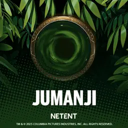 Jumanji branded slot with board game theme