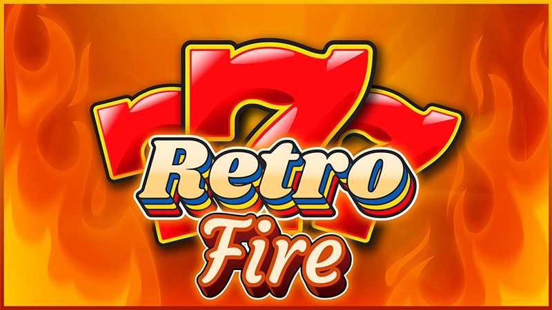 Retro Fire slot machine classic arcade theme