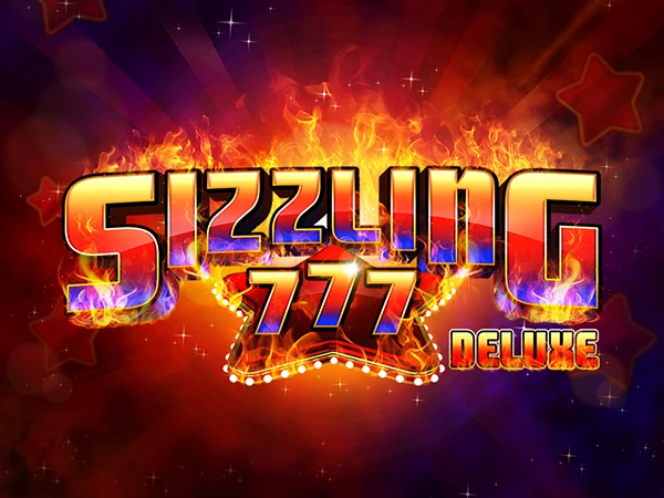 Sizzling 777 Deluxe feuer-thematisierter Siebenen-Slot