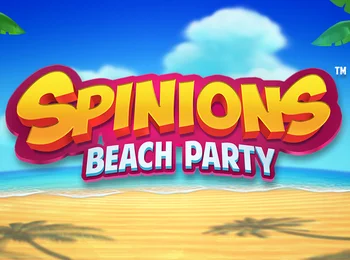 Spinions Beach Party Spielautomat mit Cartoon-Figuren