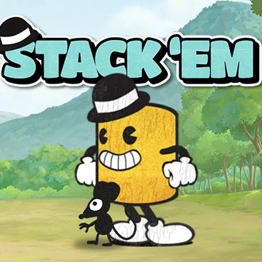 Stack Em slot with stacked symbols and cash prizes