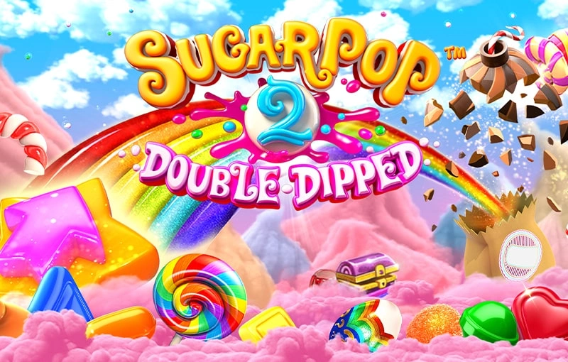 Sugar Pop 2 candy-themed slot with match-3 mechanics