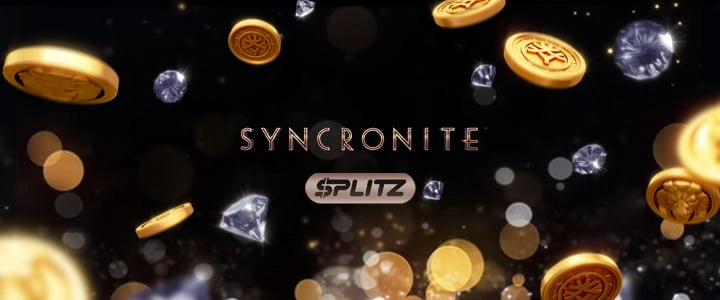 Syncronite Spielautomat mit Cluster-Pays-Thema